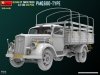 Miniart 35449 GERMAN 3T CARGO TRUCK 3,6-36S MID PROD. PMQ600-TYPE 1/35